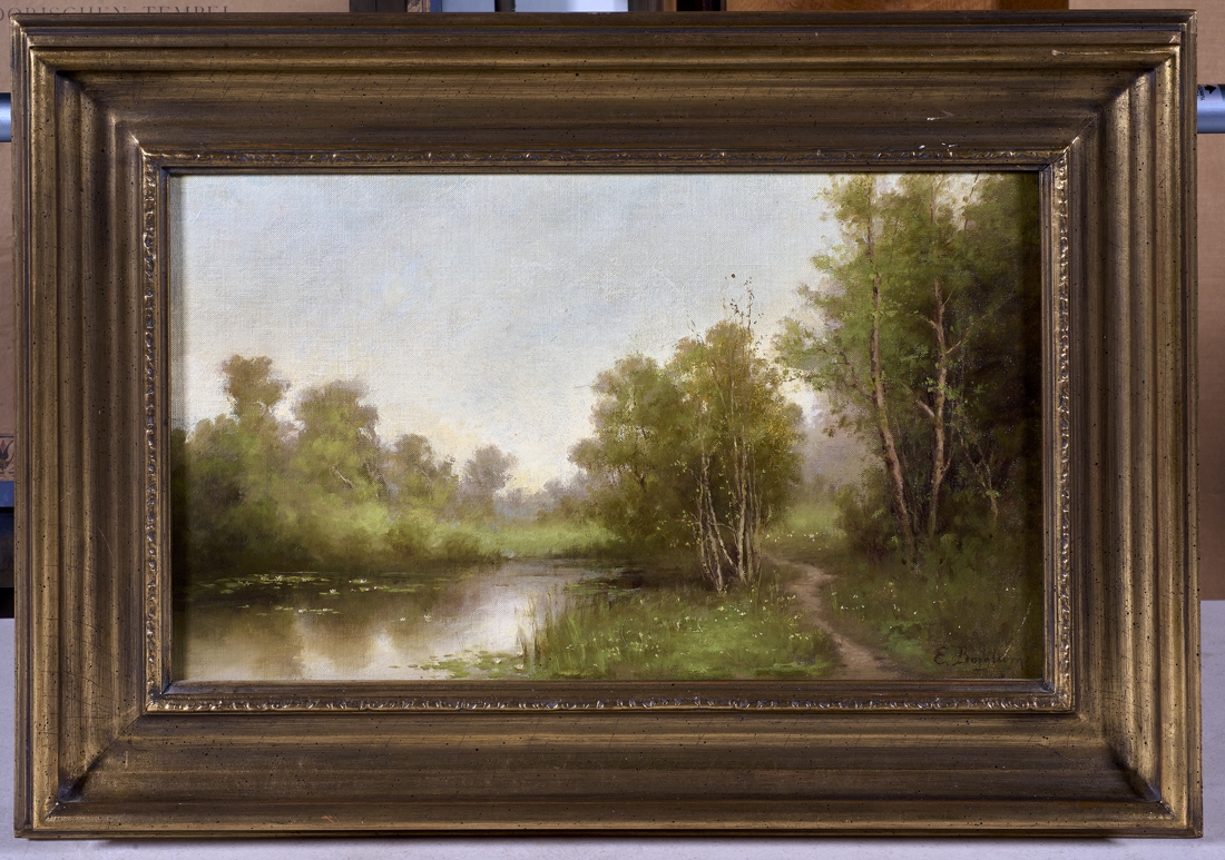 Elizabeth Path by the Pond MutualArt