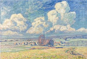 Rural view in the gerpinnois country - Henri Deglume