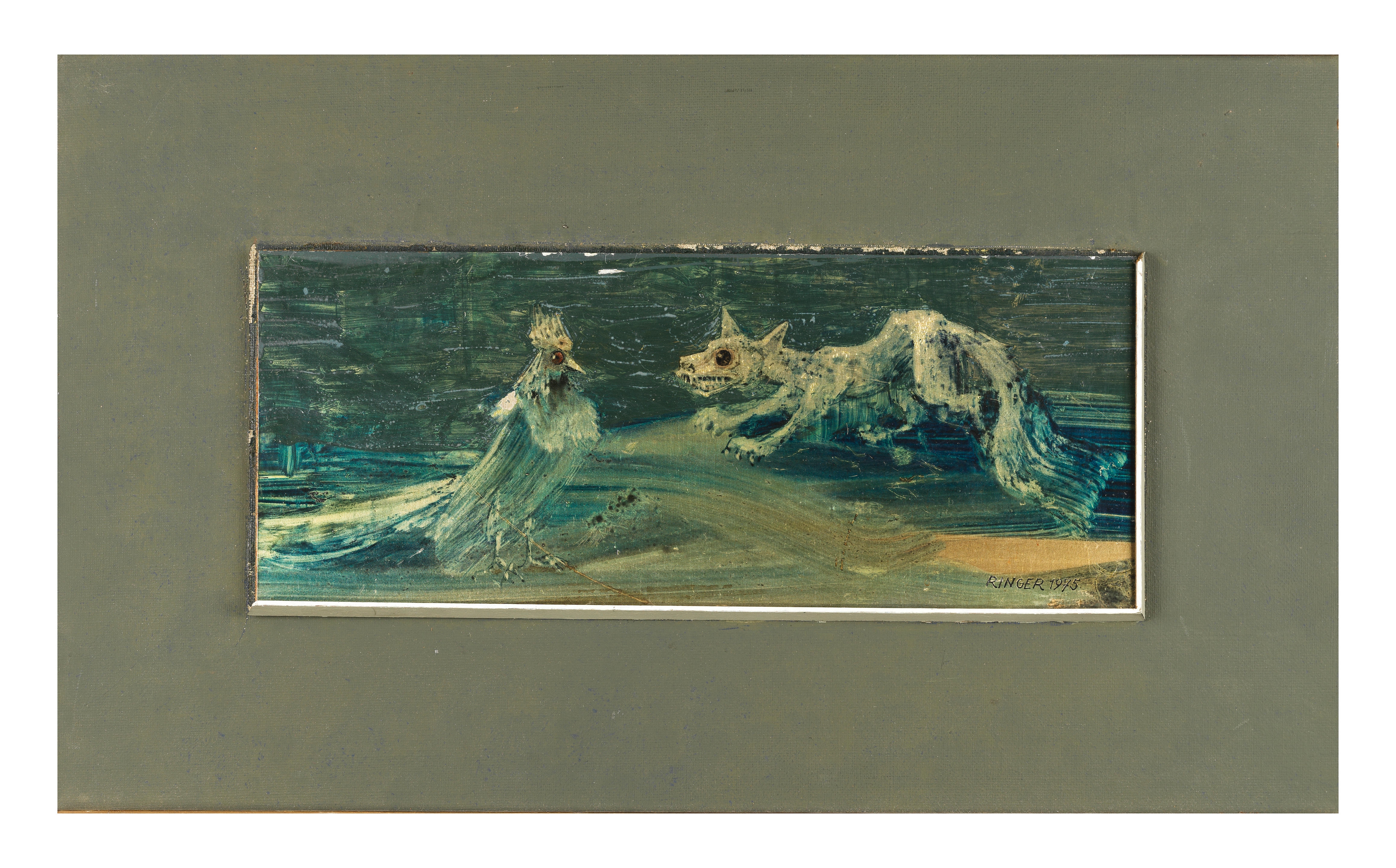 Sam Ringer | Le loup et l'oiseau (1975) | MutualArt