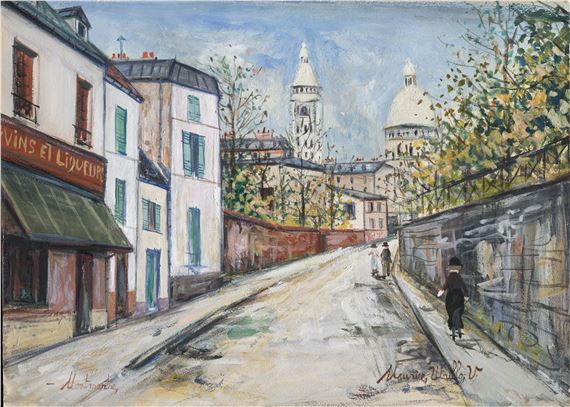 Montmartre by Maurice Utrillo