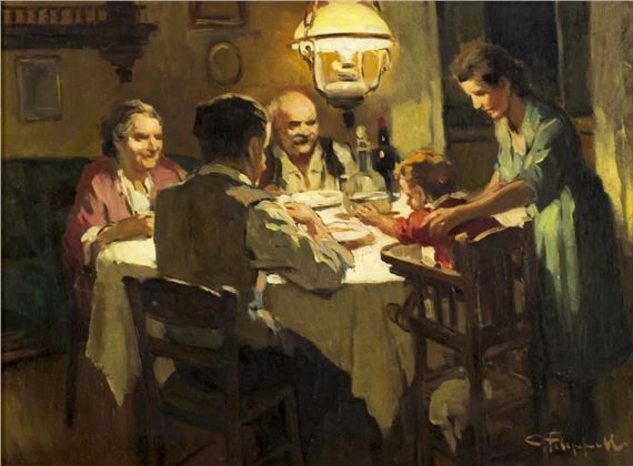 A Tavola (The Table) by Cafiero Filippelli