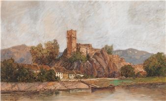 Die Ruine Weiteneck im Bezirk Melk/Donau - Fritz Lach