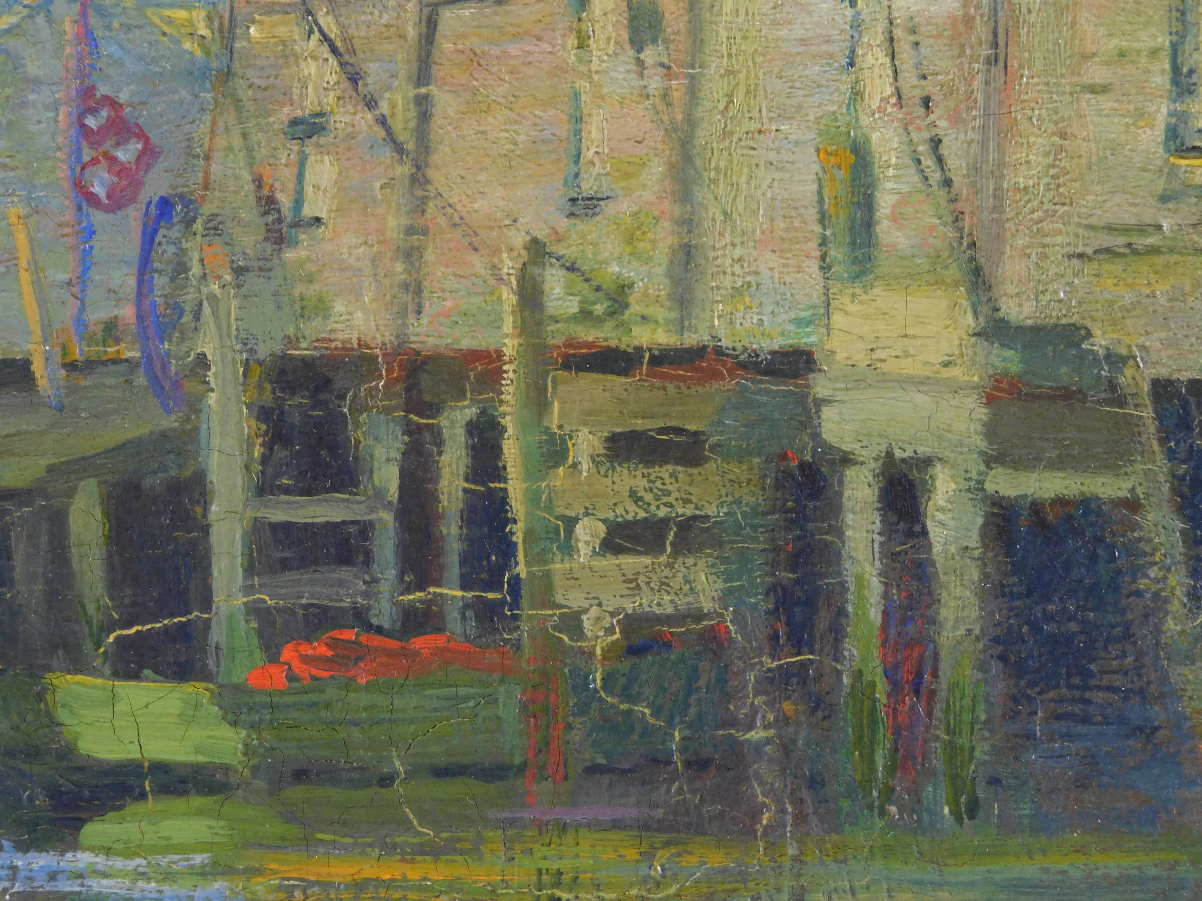 George Albert Thompson | Fishing boat Noank | MutualArt