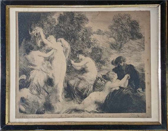 Tannhäuser, Venusberg by Henri Fantin-Latour
