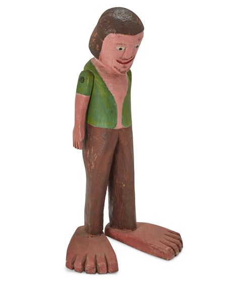 Vintage Sculpture by Mexican Folk Artist Maximino Ibarra, Piece B