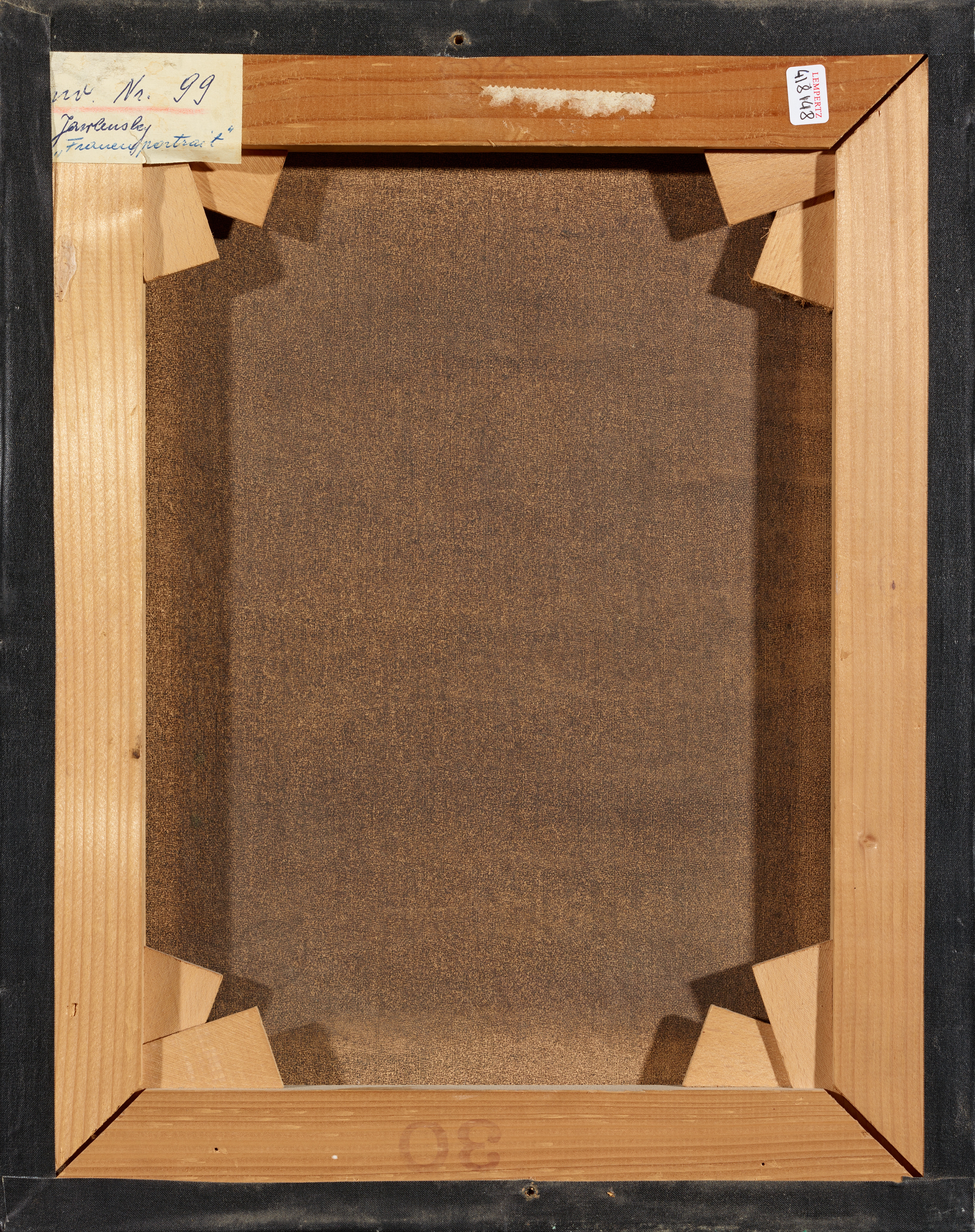 Artwork by Alexej von Jawlensky, Kopf, Made of Oil on canvas