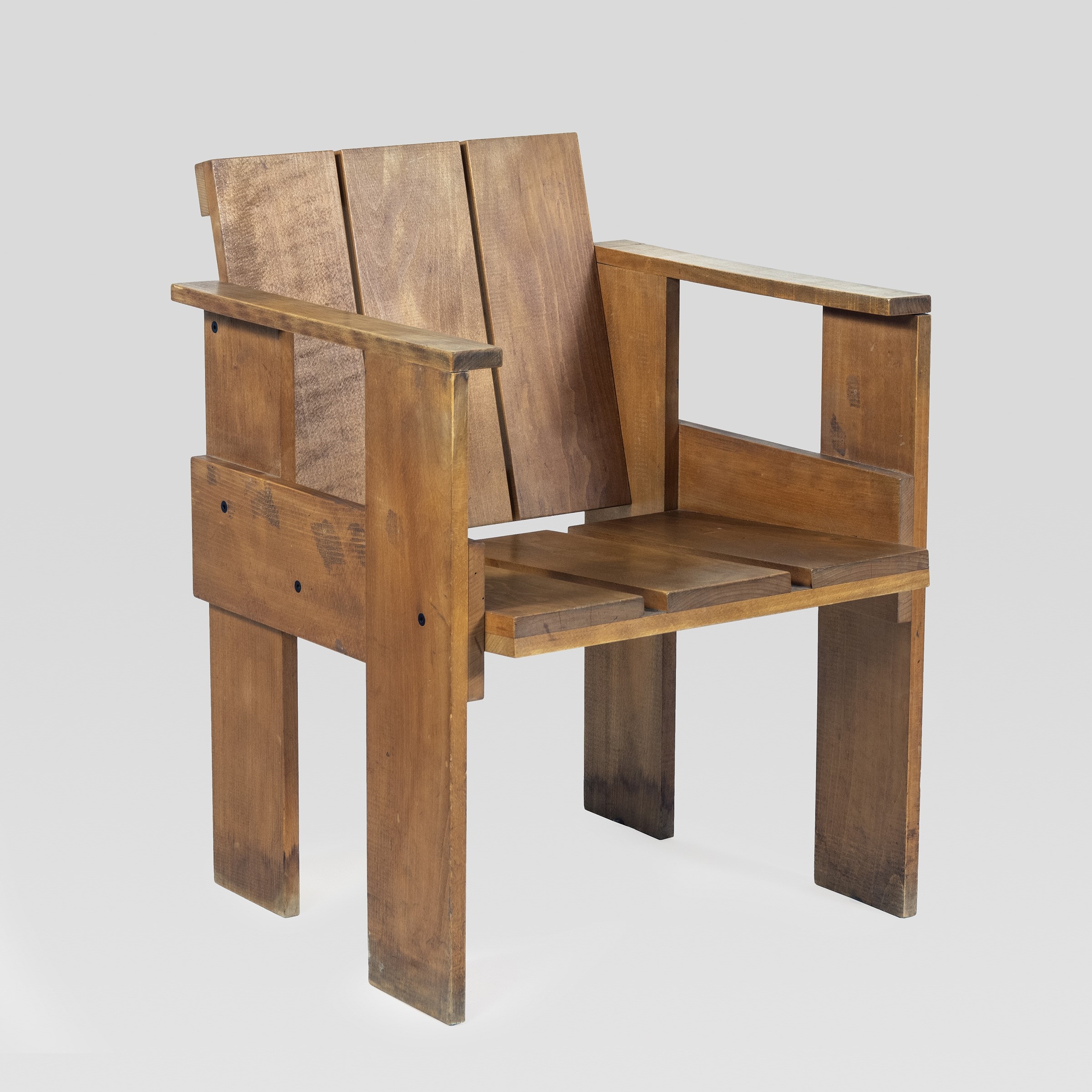 Artwork by Gerrit Rietveld, Chair, Made of wood