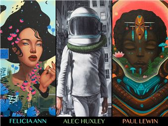 Alec Huxley, Felicia Ann and Paul Lewin - Luna Rienne Gallery