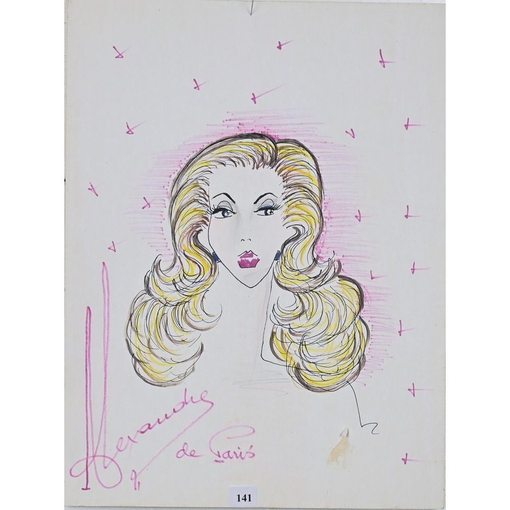 Louis Alexandre Raimon | Etude de coiffure (91) | MutualArt