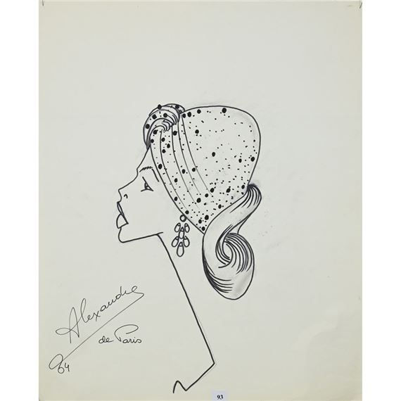 Louis Alexandre Raimon | Etude de femme au bonnet (64) | MutualArt