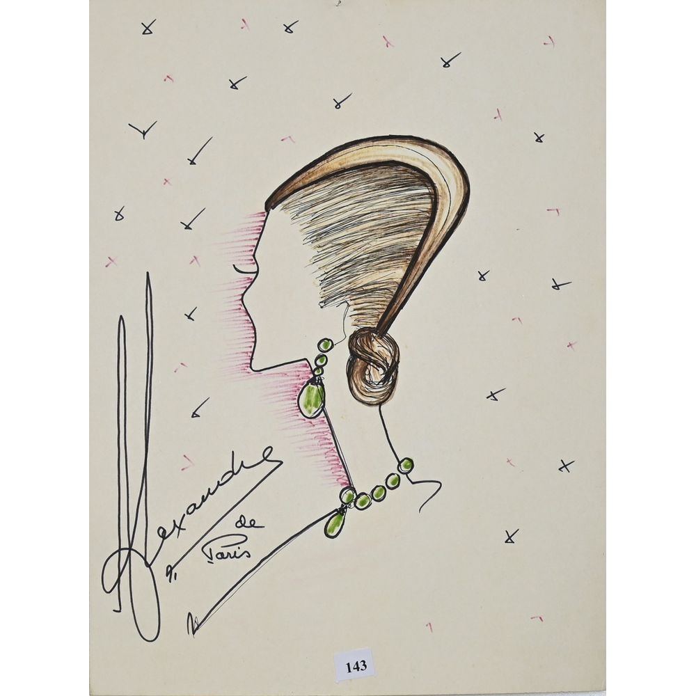 Louis Alexandre Raimon | Etude de coiffure | MutualArt