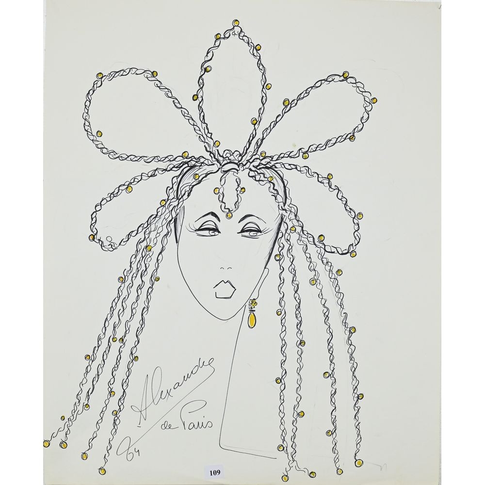 Louis Alexandre Raimon | Etude de coiffure (64) | MutualArt