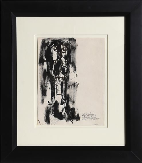 Abraham Rattner | Long Face (1961) | MutualArt