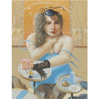 A LITTLE CAFE ACCIDENT - 1989 - James McNaught