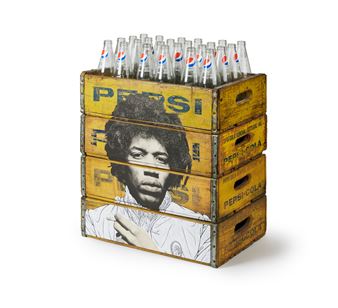 JIMI ON PEPSI CRATES - Pakpoom Silaphan