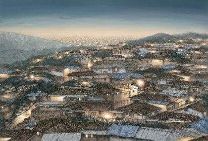 Mountain Village 115 by Joung Young-Ju, 2017