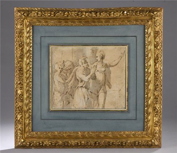 Augustus and the Sybil by Parmigianino, ca. 1530