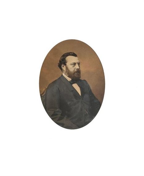 Portrait d'homme, ca by Pierre Petit, ca.1875