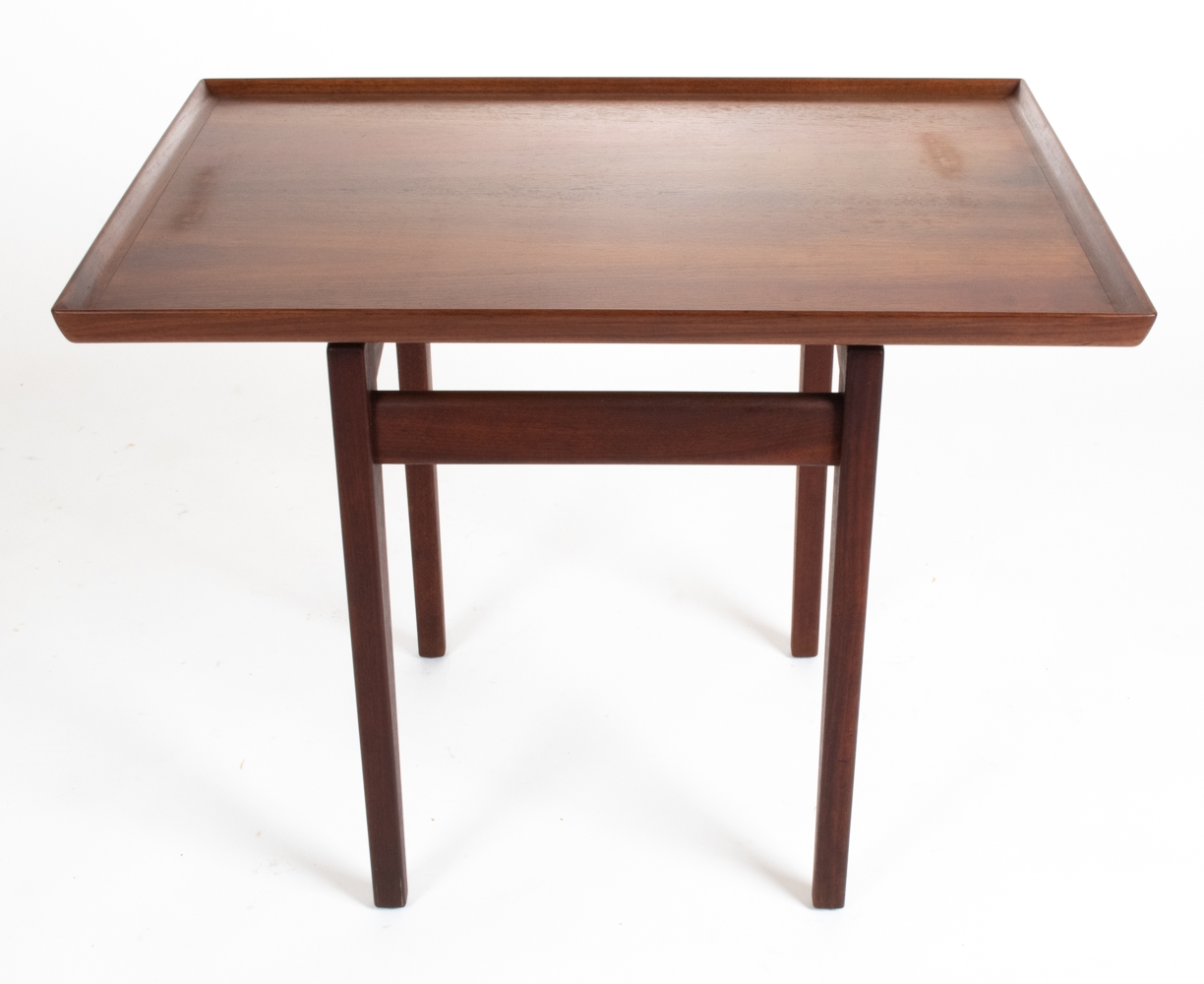 Jens Risom LOW SIDE TABLE W/ FLOATING TOP MutualArt