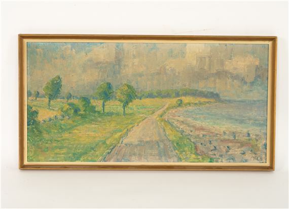 Impressionist-style landscape - Preben Larsen Birkebjerg