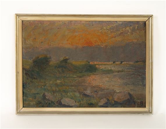 Coastal sunset with crashing waves - Preben Larsen Birkebjerg