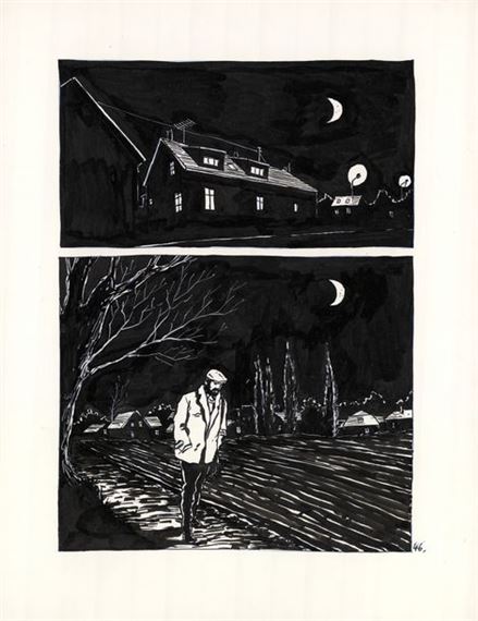 An island of happiness by Christophe Chabouté, 2001