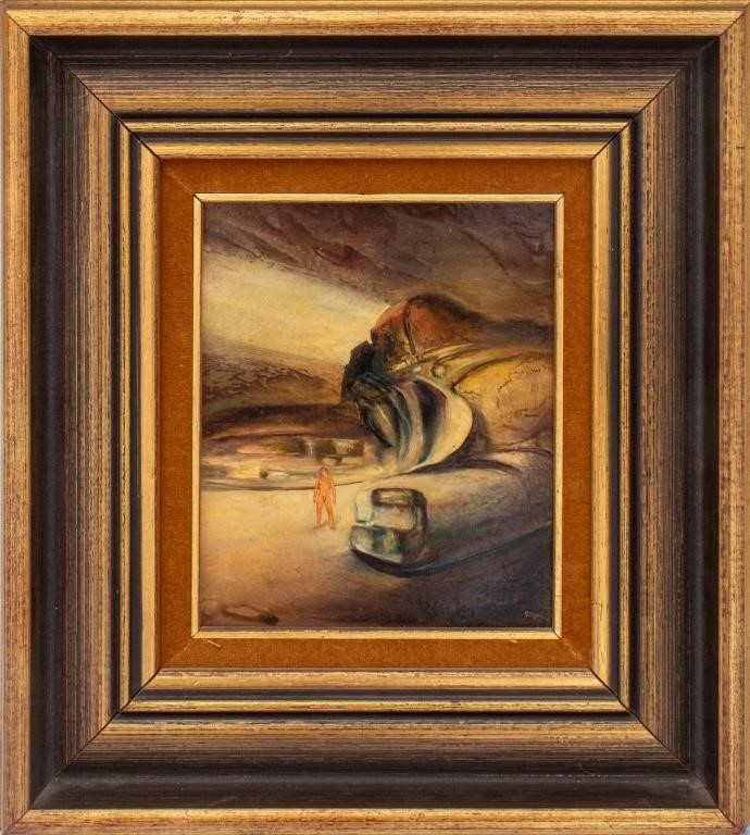 James Gleeson | James Timothy Gleeson Surrealist Nude Oil on Panel ...