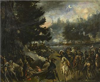 The battle of Gorodetschna - Antoine-charles Rouede