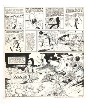 Zor and Mlouffrom the story Aglubulus 333 - Jacques Kambouchner 