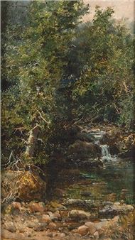 Paisaje - Casimiro Sainz y Sainz