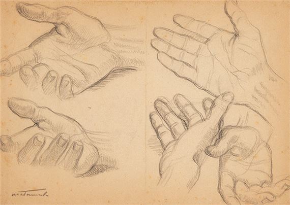 Estudio de manos - Joan Matamala