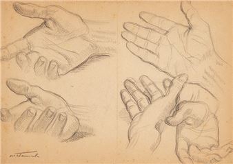 Estudio de manos - Joan Matamala