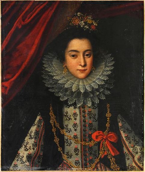 Sante‏ Peranda | Presumed portrait of a princess of the House of Este ...