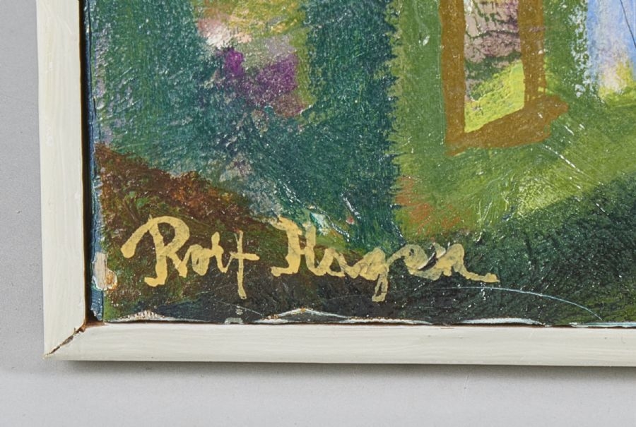 Rolf Hagen Barndomshuset MutualArt