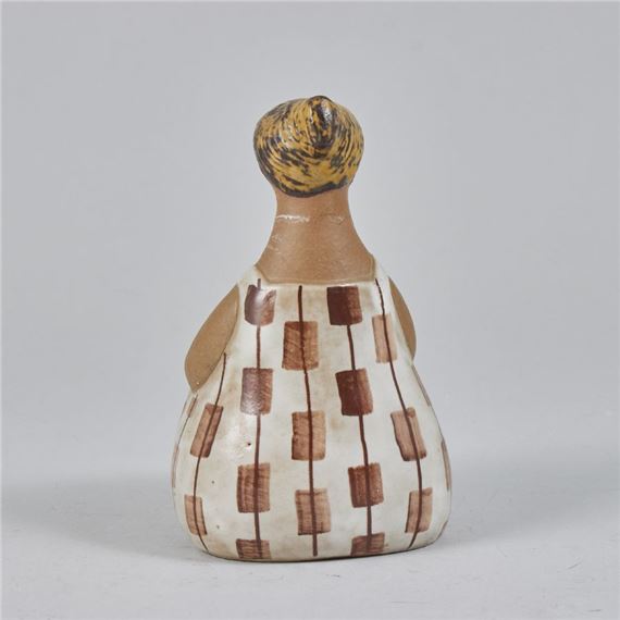 美品Lisa Larson 置物 ABC-Flickor Amalia Lisa Larson | Skulptur, Amalia ur serien ABC-flickor | MutualArt
