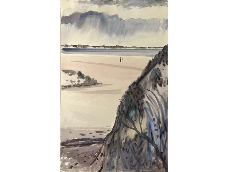 Max Angus | (Figures on the Beach, Lake Pedder) | MutualArt