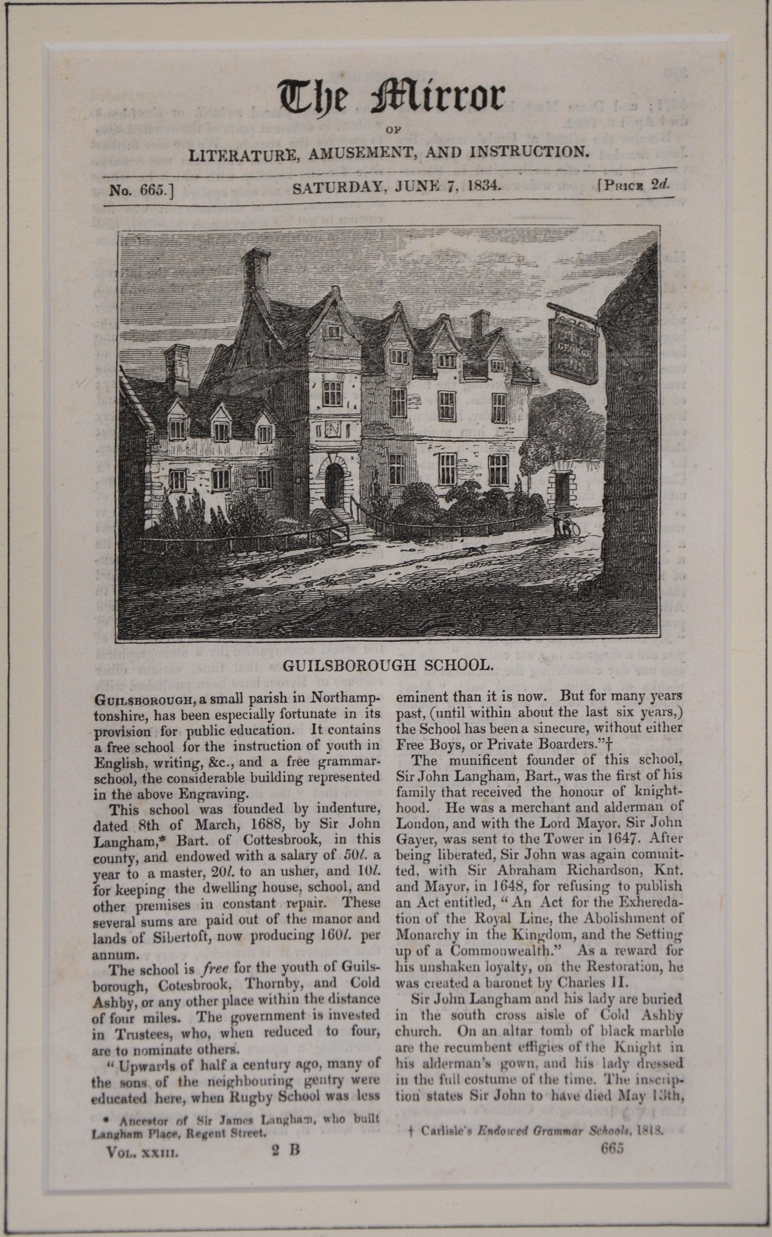 Artwork by Weedon Viaduct, 19th century engraving; and five other local engravings and prints, Made of engravings and prints