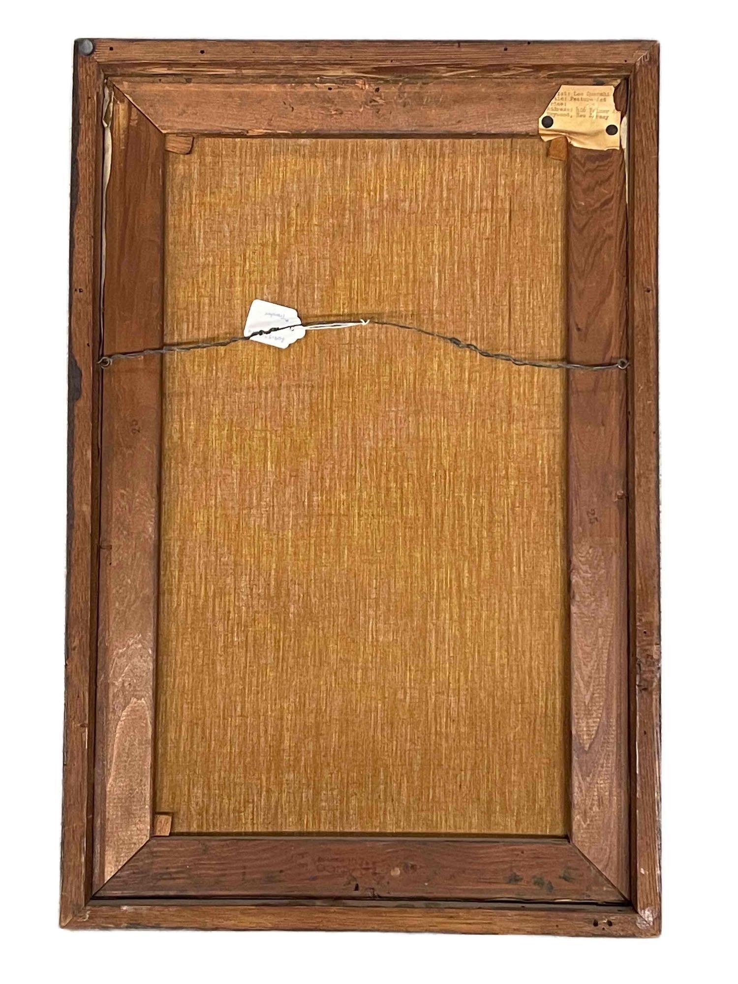 Artwork by Leo William Quanchi, Feature Act, Made of oil on canvas