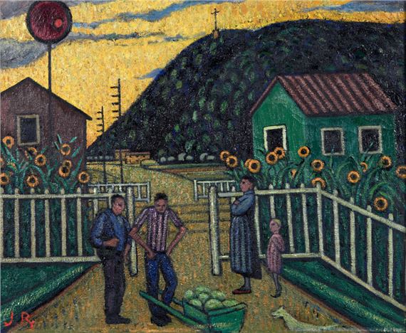 Juliette Roche | Passage à niveau à Andance (1911) | MutualArt