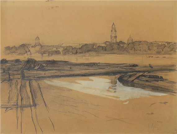 Blick auf Potsdam - Fritz Rhein