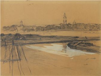 Blick auf Potsdam - Fritz Rhein