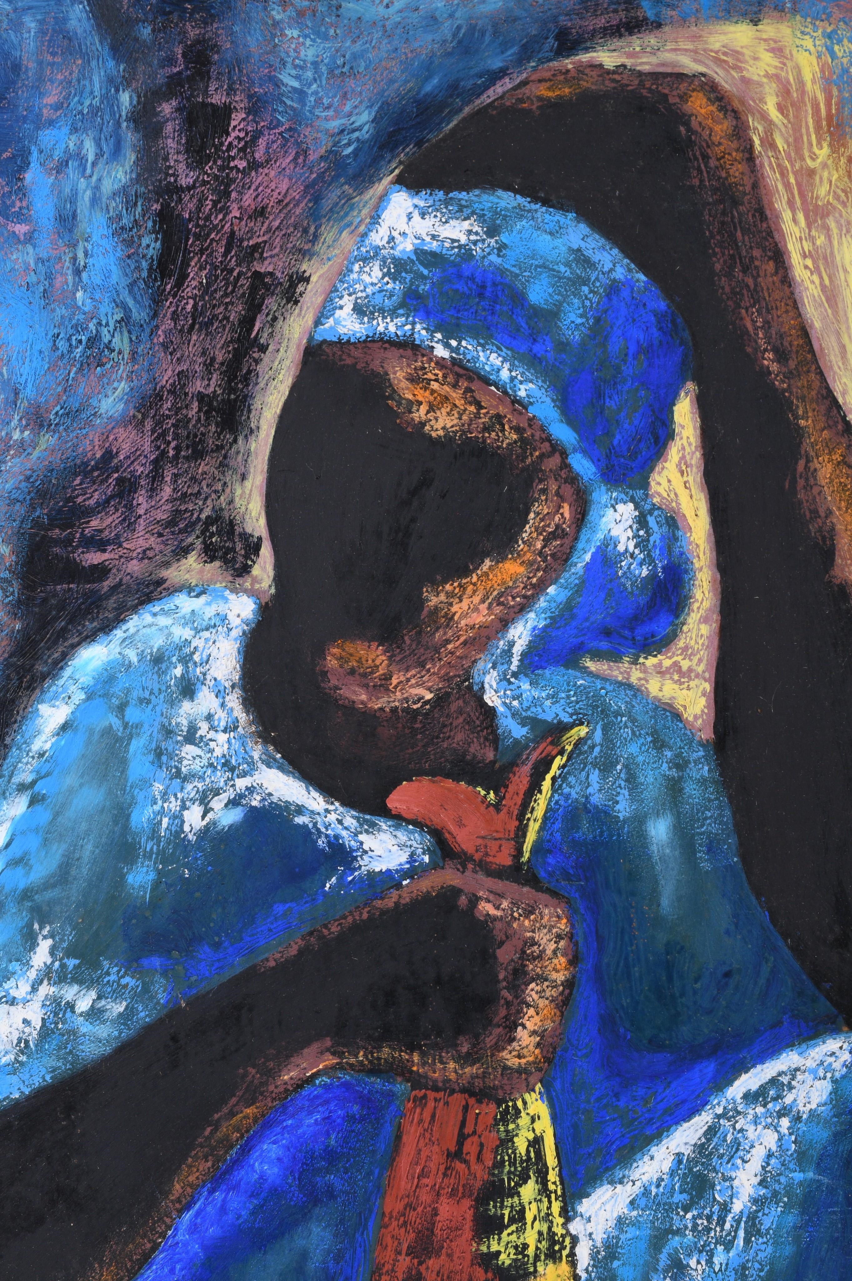 Luckner Lazard | WOMAN HOLDING A FISH | MutualArt
