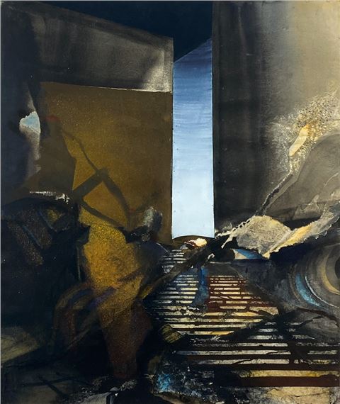 Midnight shadows by József Buhály, 1982