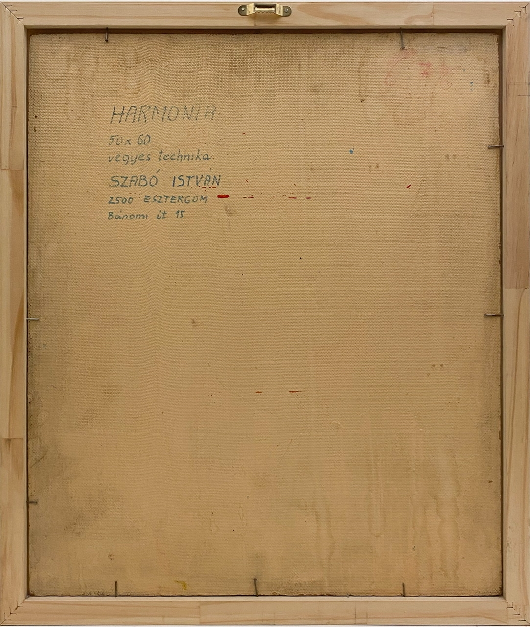 Artwork by István Szabó, Harmony, Made of Mixed technique wood- fibre