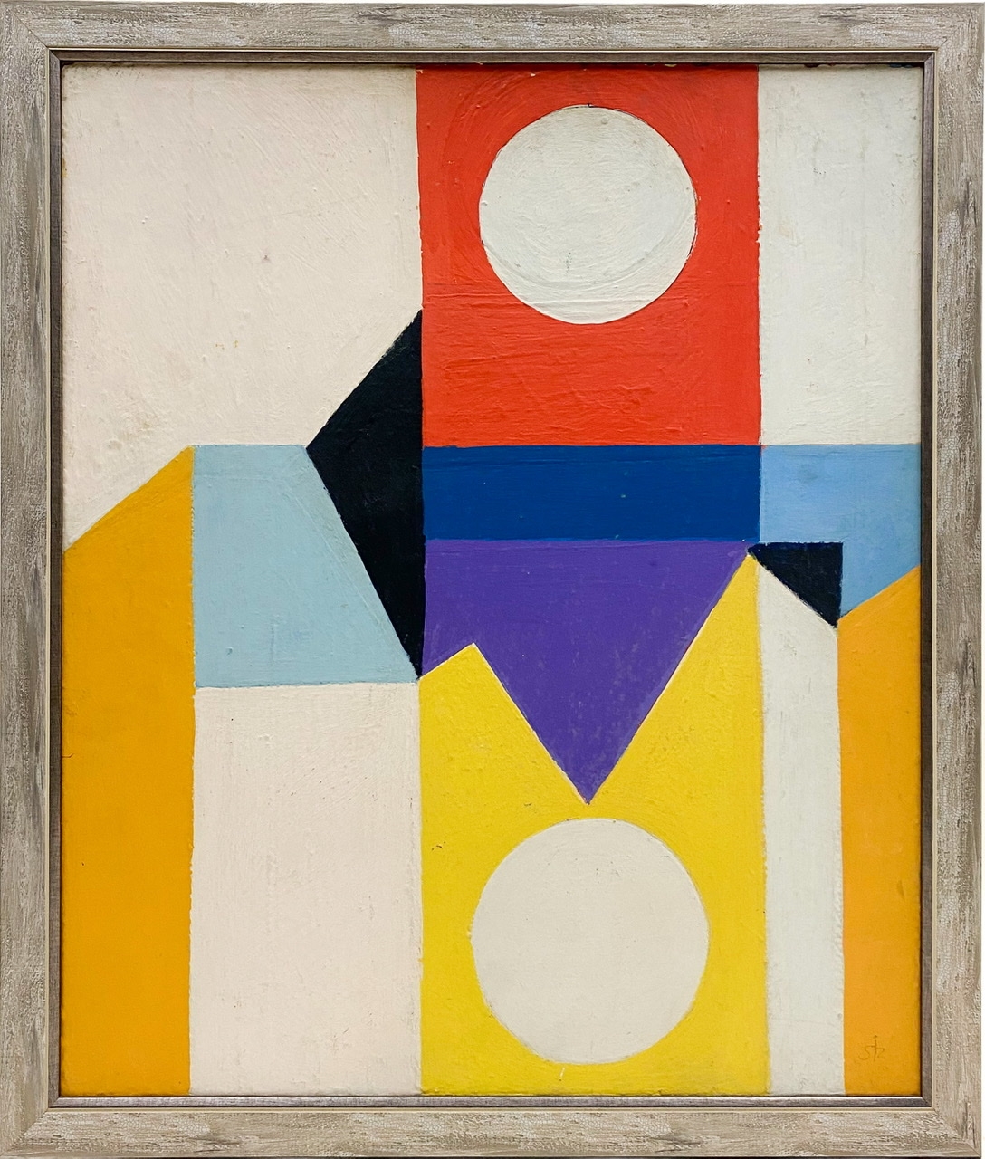 Artwork by István Szabó, Harmony, Made of Mixed technique wood- fibre