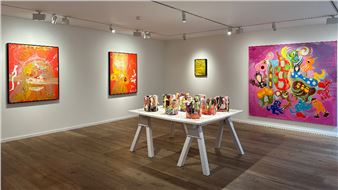 The 3 Musketeers (Trio De Large) - Patricia Low Contemporary, Gstaad