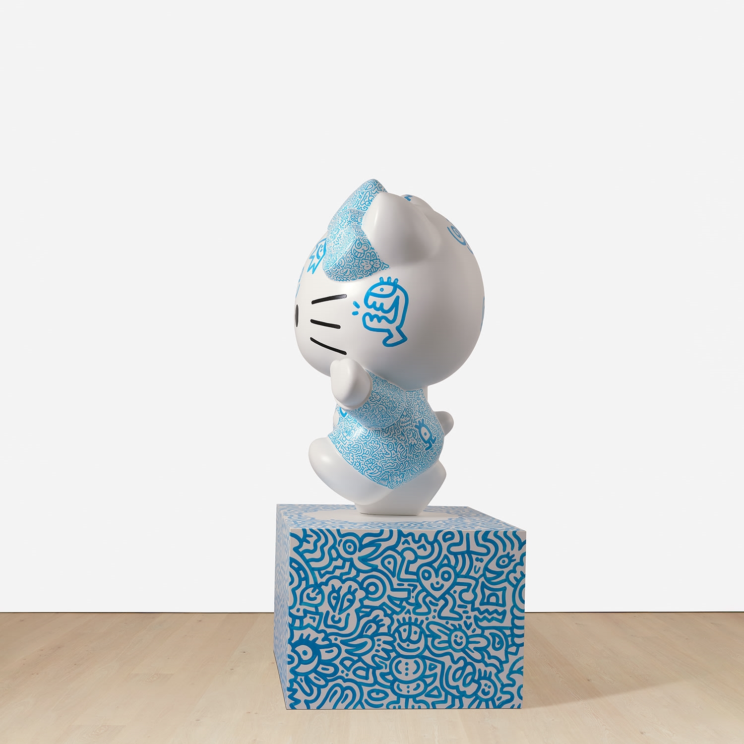 Mr. Doodle | Blue Bunny Kitty | MutualArt