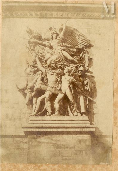 François Rude | De François Rude en façade de l'Arc de Triomphe (1850 ...