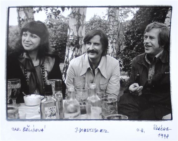 J. Bělíková, J. Dienstbier and V. Havel (1978)