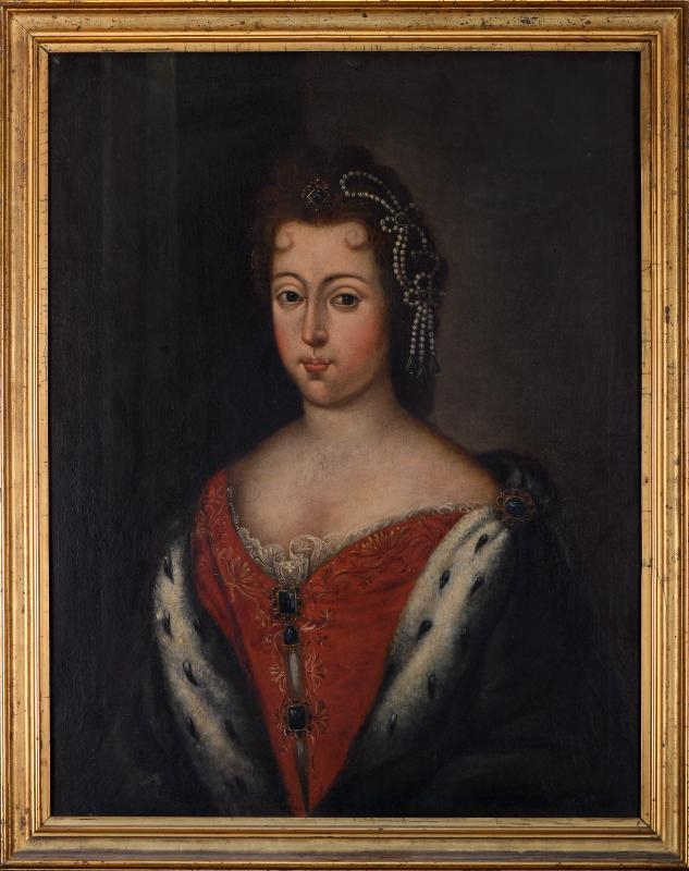 Portrait of Constance Emílie de Rohan-Soubise (1667-1709), Princess of Rohan-Soubise and wife of José Rodrigo da Câmara, 2nd Count of Ribeira Grande by Portuguese School, 18th Century